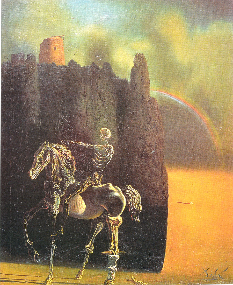 dali El caballero de la muerte Dalí - El caballero de la muerte