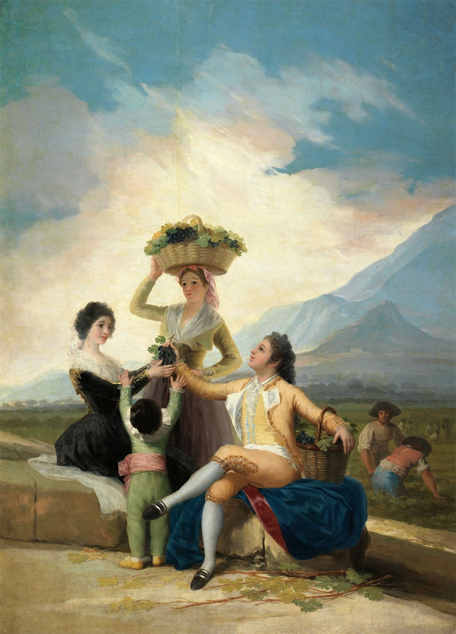 El otoño o La vendimia Francisco de Goya Francisco de Goya - El otoño o La vendimia
