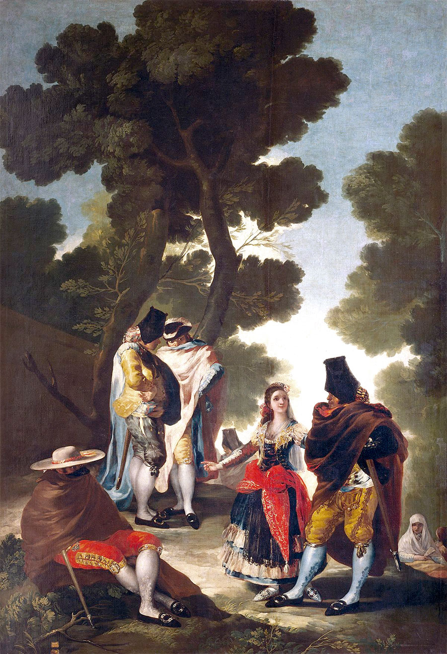 El paseo en Andalucía Francisco de Goya Francisco de Goya - El paseo en Andalucía
