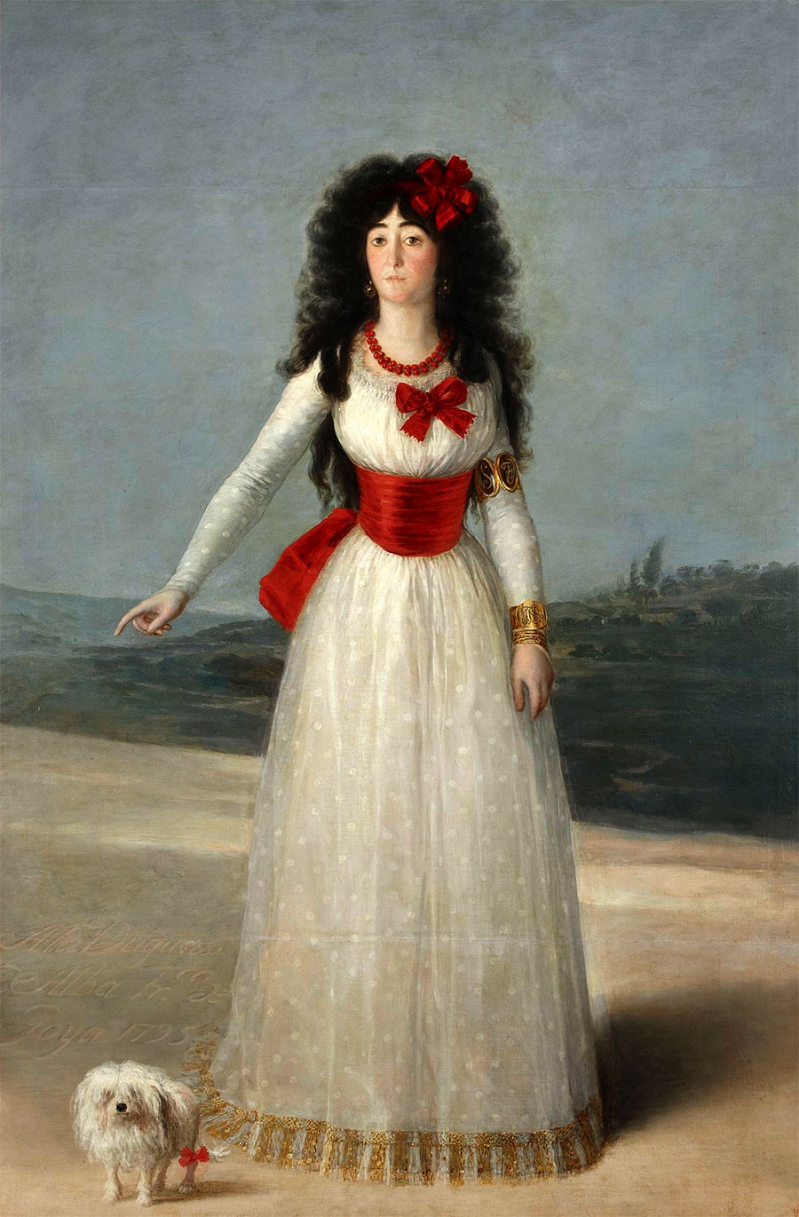 María Cayetana de Silva Francisco de Goya - María Cayetana de Silva, duquesa de Alba
