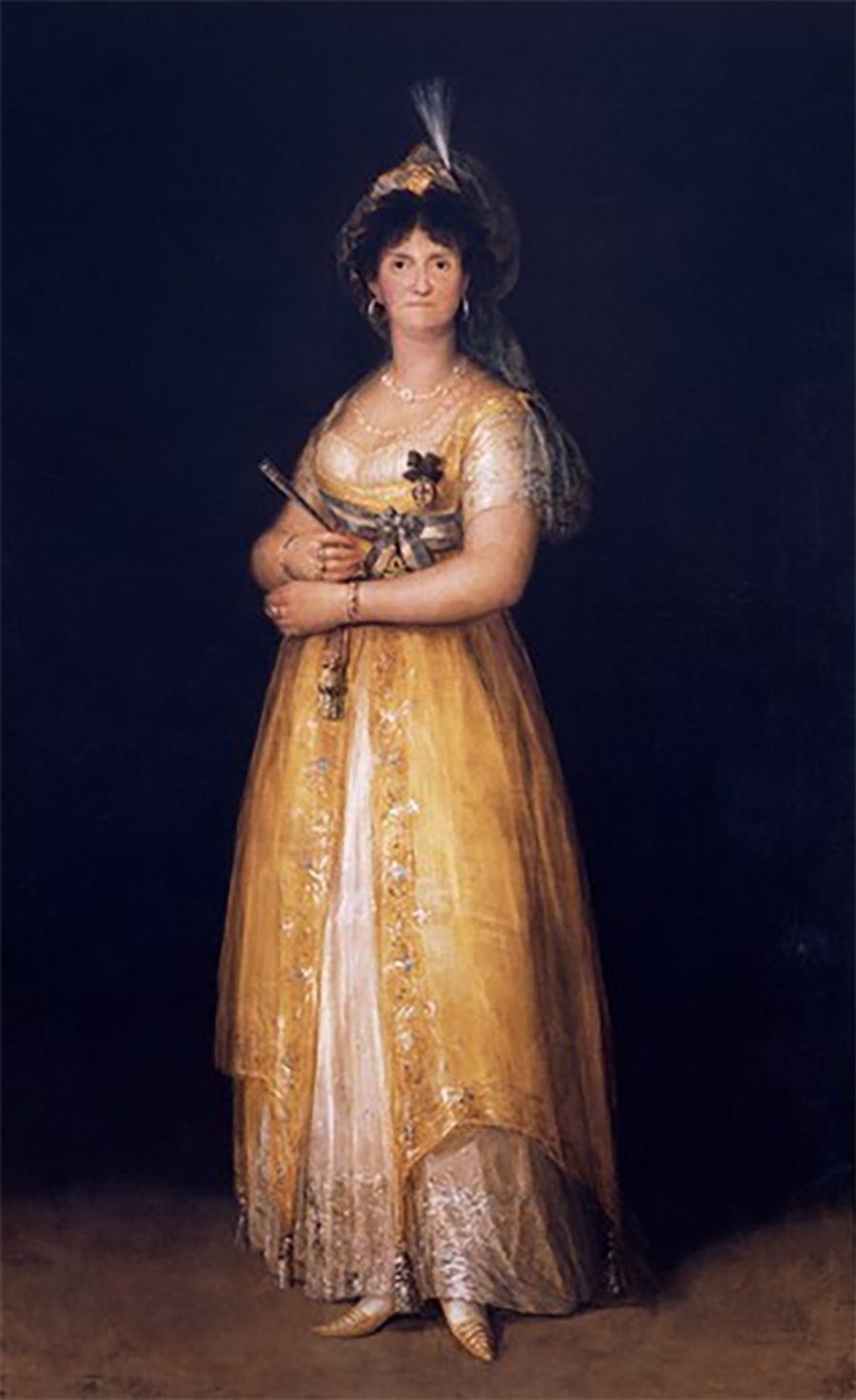 María Luisa en traje de corte Francisco de Goya Francisco de Goya - María Luisa en traje de corte