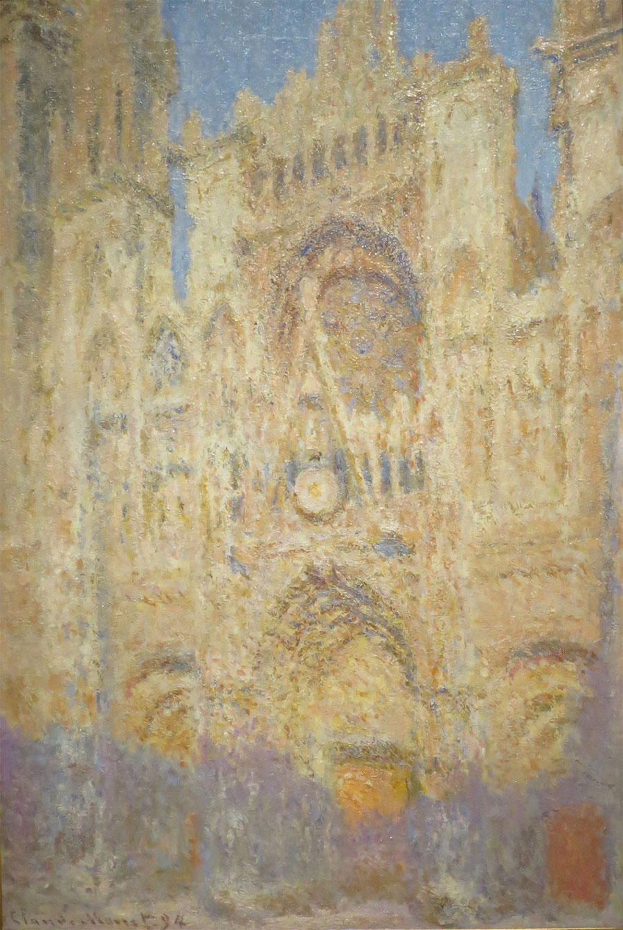 La catedral de Rouen a mediodía Claude Monet Claude Monet - La catedral de Rouen a mediodía