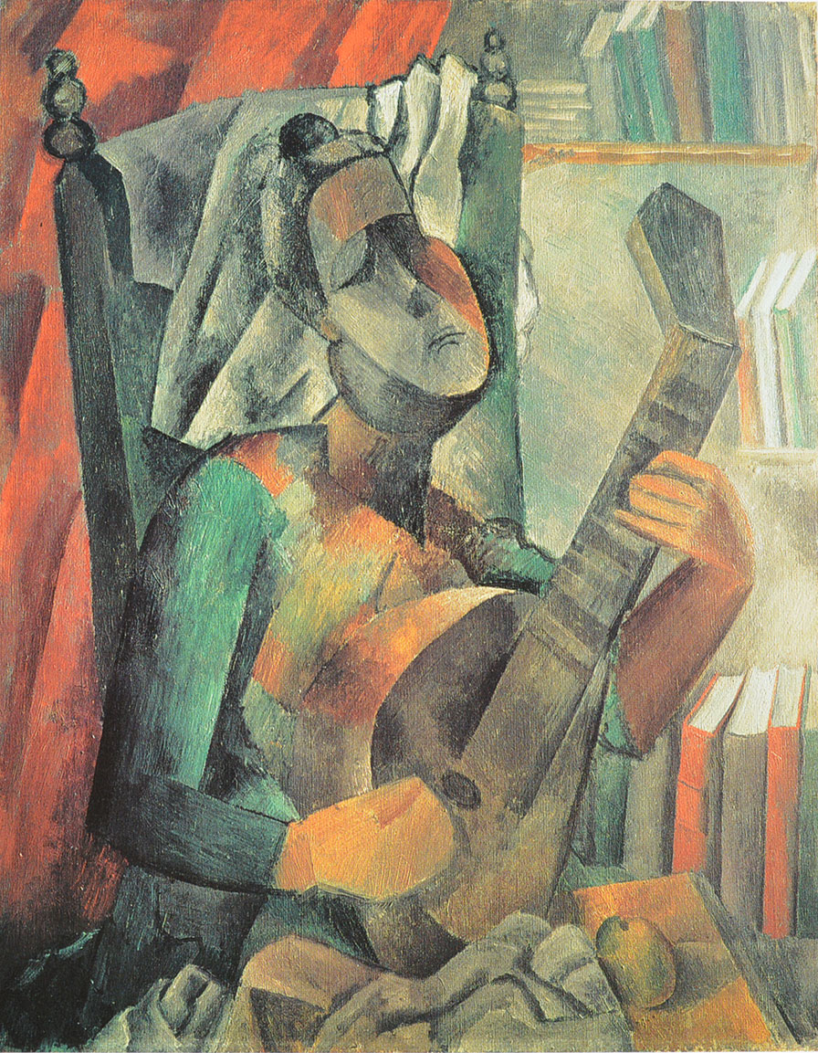 Picasso - Mujer con mandolina 