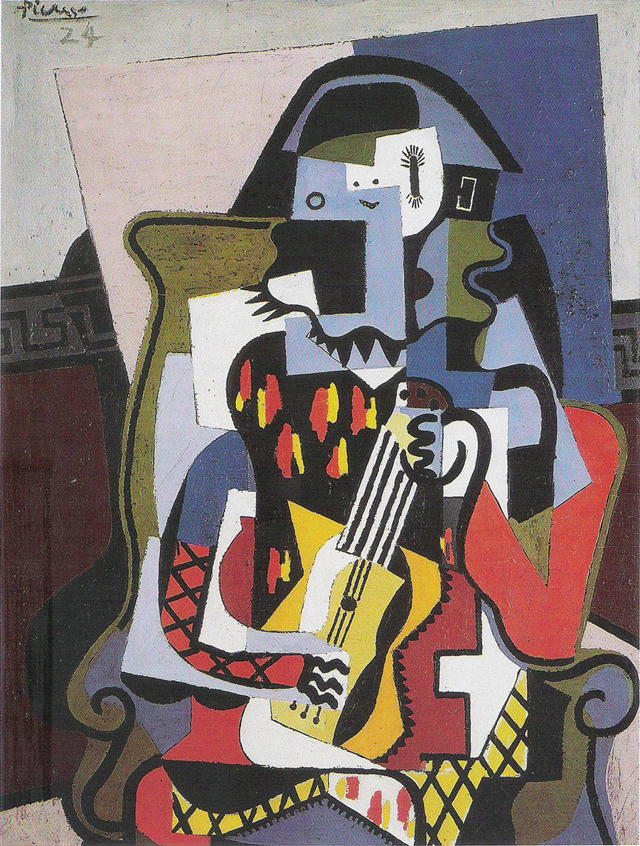 Arlequín músico Pablo Picasso Picasso - Arlequín músico