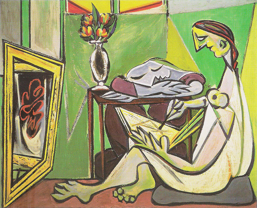 La musa (Mujer leyendo) Pablo Picasso Picasso - La musa (Mujer leyendo)