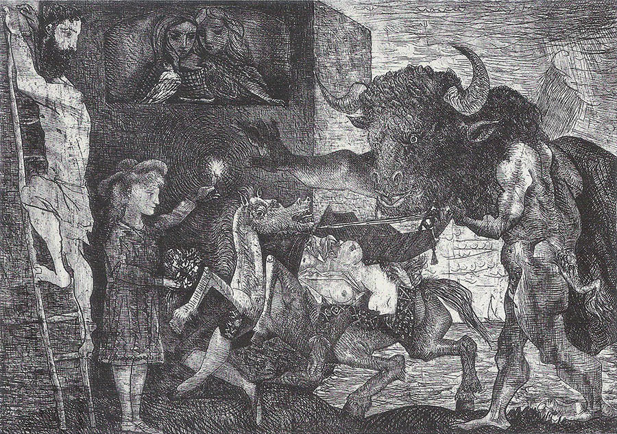 La Minotauroma quia Pablo Picasso Picasso - La Minotauroma quia