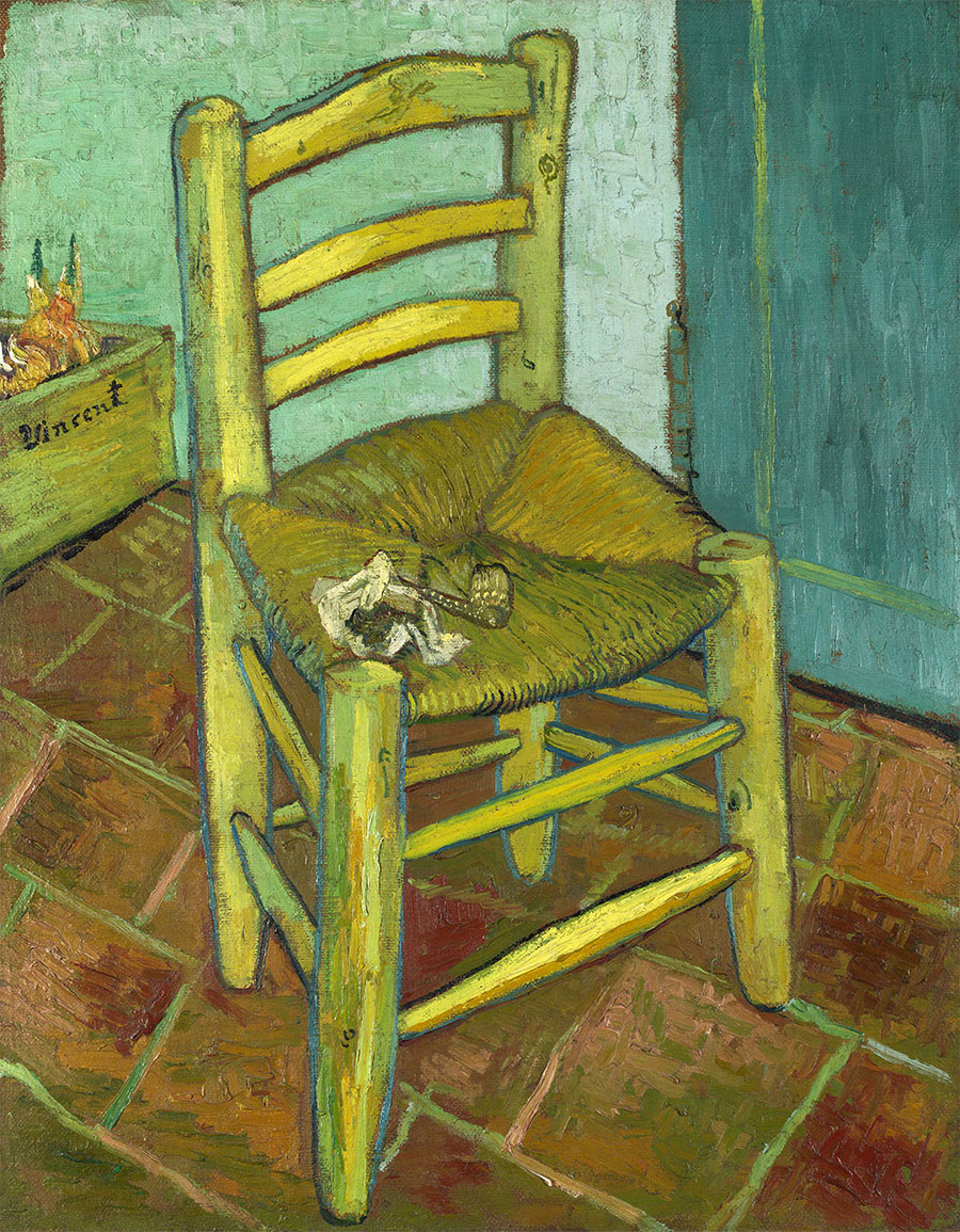 La silla de Van Gogh Vincente van Gogh Vincent van Gogh - La silla de Van Gogh