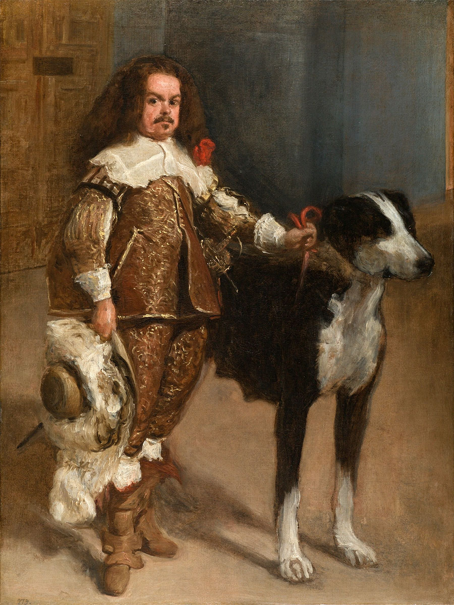 enano con perro diego velazquez Diego Velázquez - Enano con perro